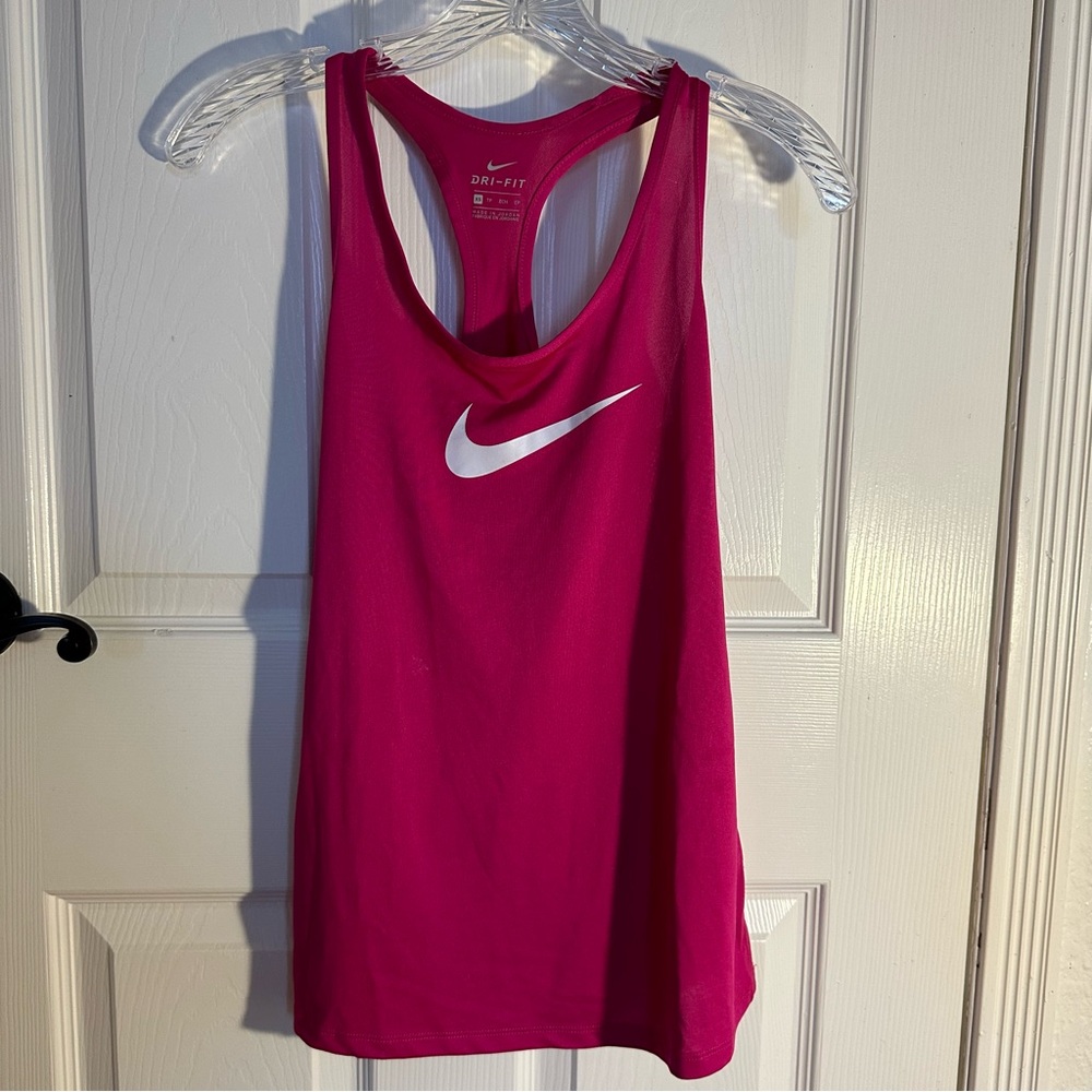 Pink Nike, dri- fit, Tank- top